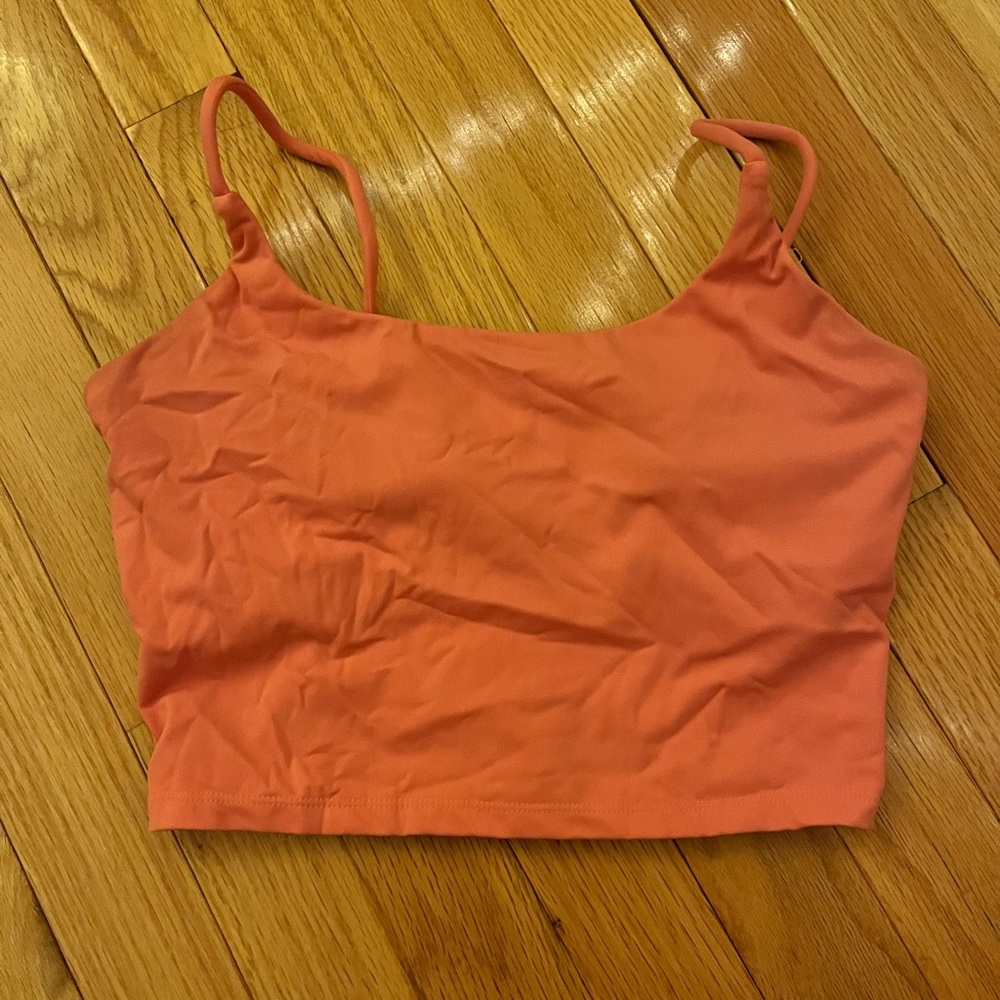The Upside Orange Athletic Top